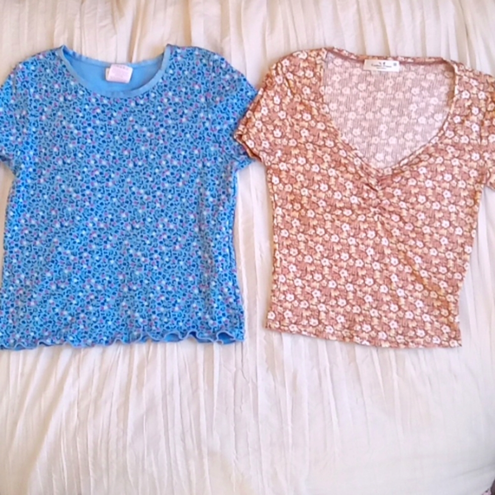 Floral Crop Tops Bundle